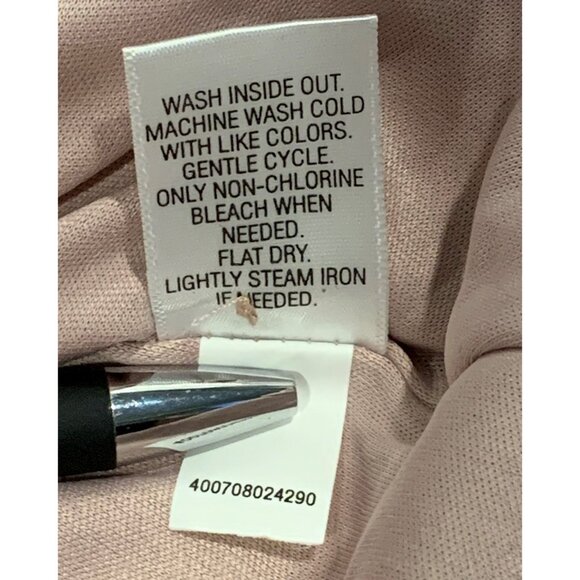 Candies True Mauve Pleated Halter Swing Dress Floral Print Keyhole Lined Size XL - Picture 16 of 16